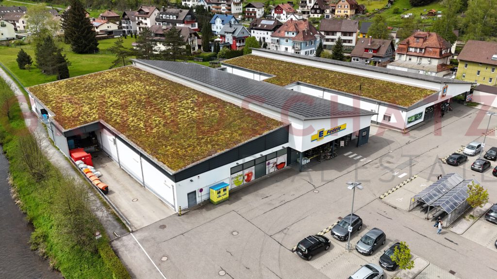 Edeka-Vollsortimenter-Supermarkt+Aldi-Discounter-Supermarkt Bad Wildbad
